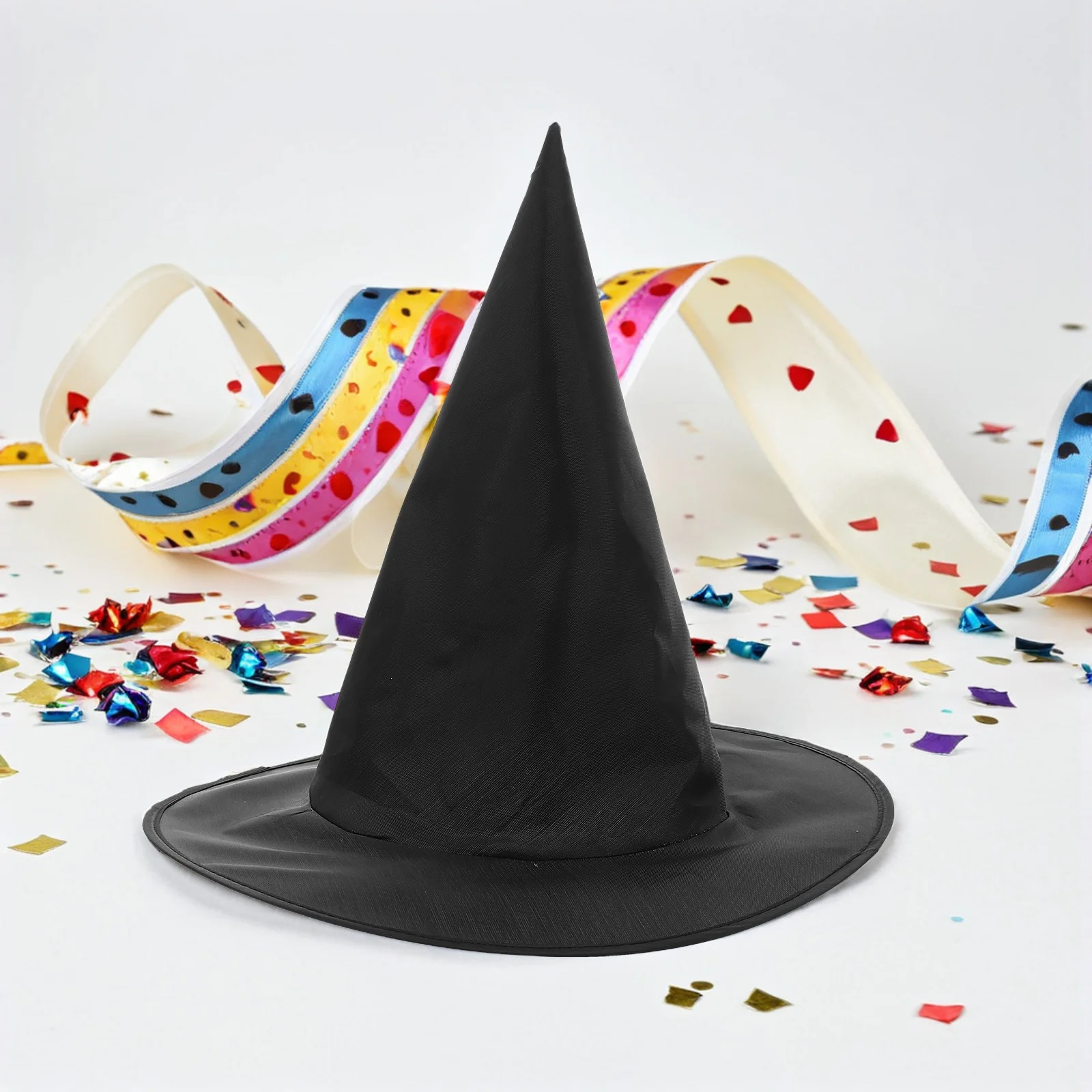 1Set Princess Crown Witch Hat Set Soft Lightweight Pink Crowns Black Wizard Hats Birthday Party Favor Princess Crown Adult