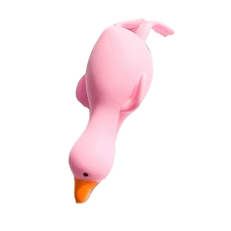 لعبة ضغط البطة الرائعة لتخفيف التوتر، لعبة حسية من السيليكون الناعم، هدية مناسبة للسفر للأطفال والكبار 15UB #5