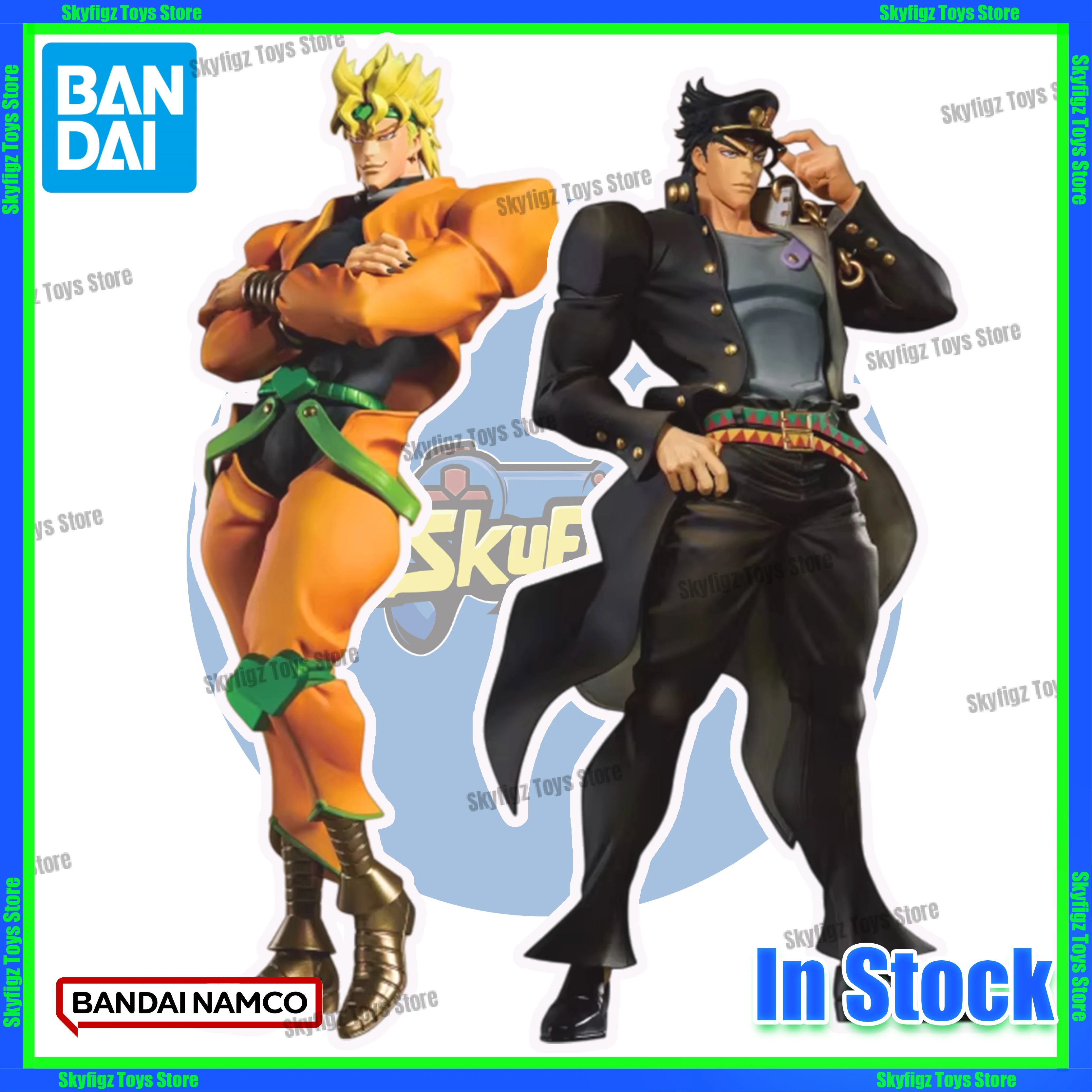 In Stock Bandai Optical Factory Scenic Figures JOJO's Bizarre Adventure Star Fighter Jotaro Kujo Dior Action Figure Collection