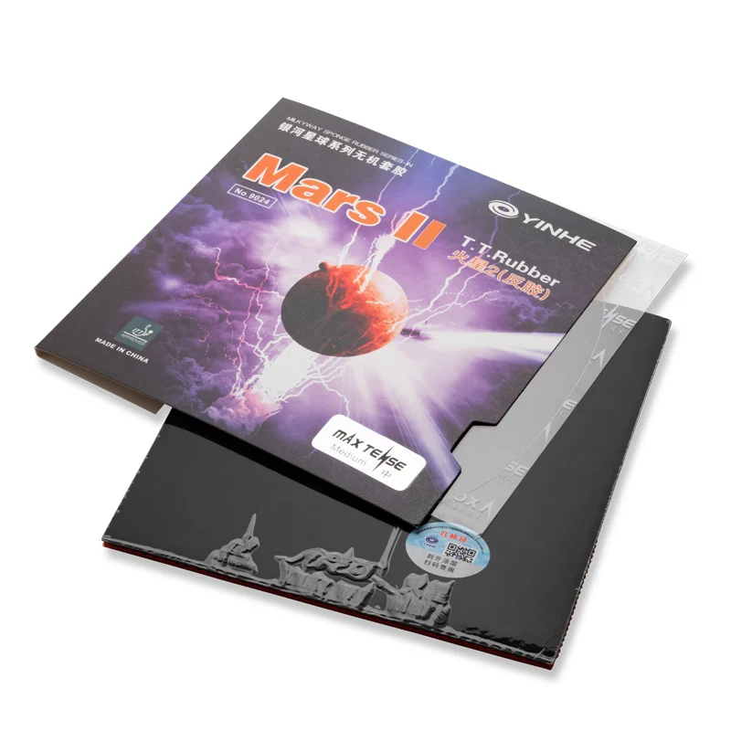 Original YINHE MARS II Table Tennis Rubber Control Spin MARS-2 Loop Allround Ping Pong Sponge