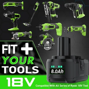 8 최고의 판매 배터리 Ryobi 18V -№6