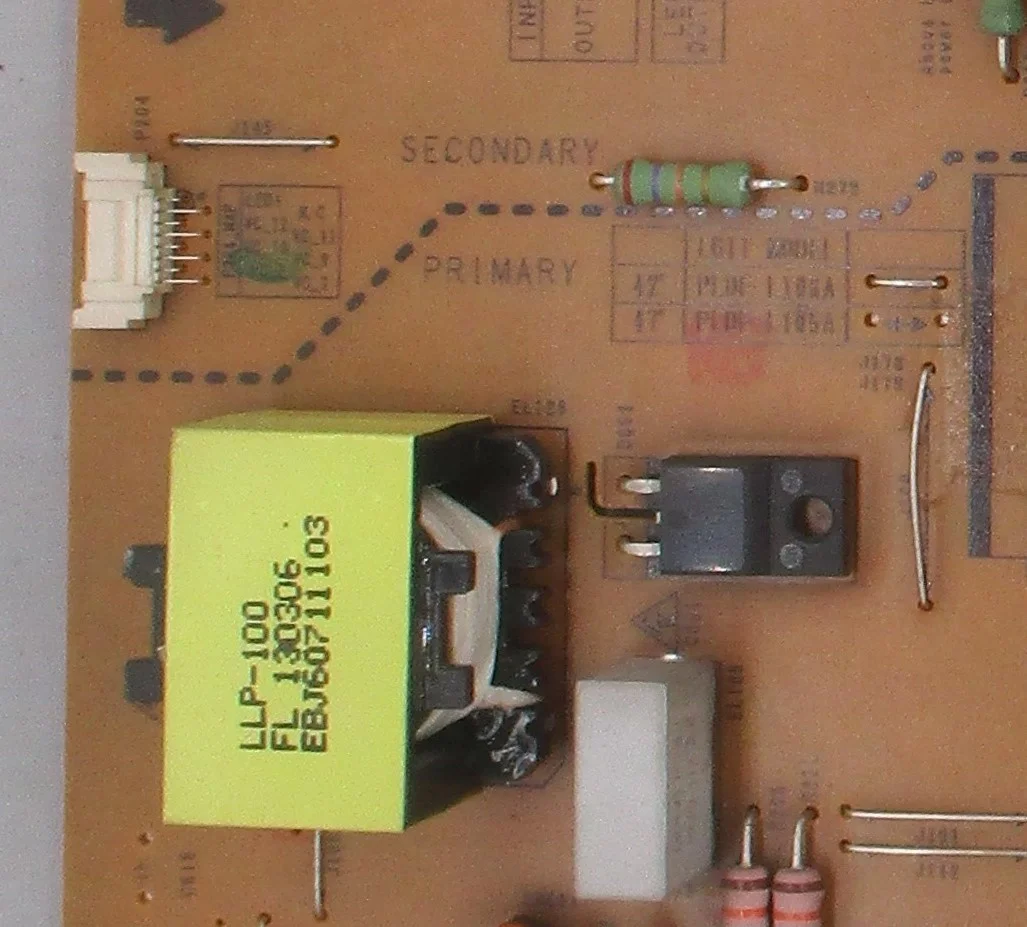 Разборная плата питания Lg 42lt360c-ca 3pagc10096b-r Pldf-l106a