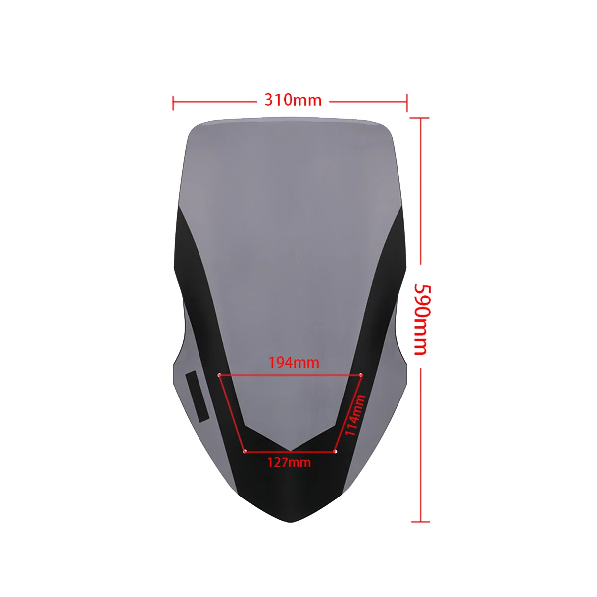 Motorcycle Windshield Windscreen Deflector for NMAX155 NMAX125 NMAX 125 NMAX 155 2016-2018,