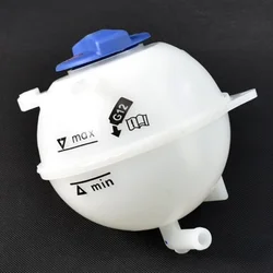 Ccoolant Expansion Tank + Cap For GOLF MK2 MK3 CADDY JETTA PASSAT Saloon 1H0121407A 357121407A