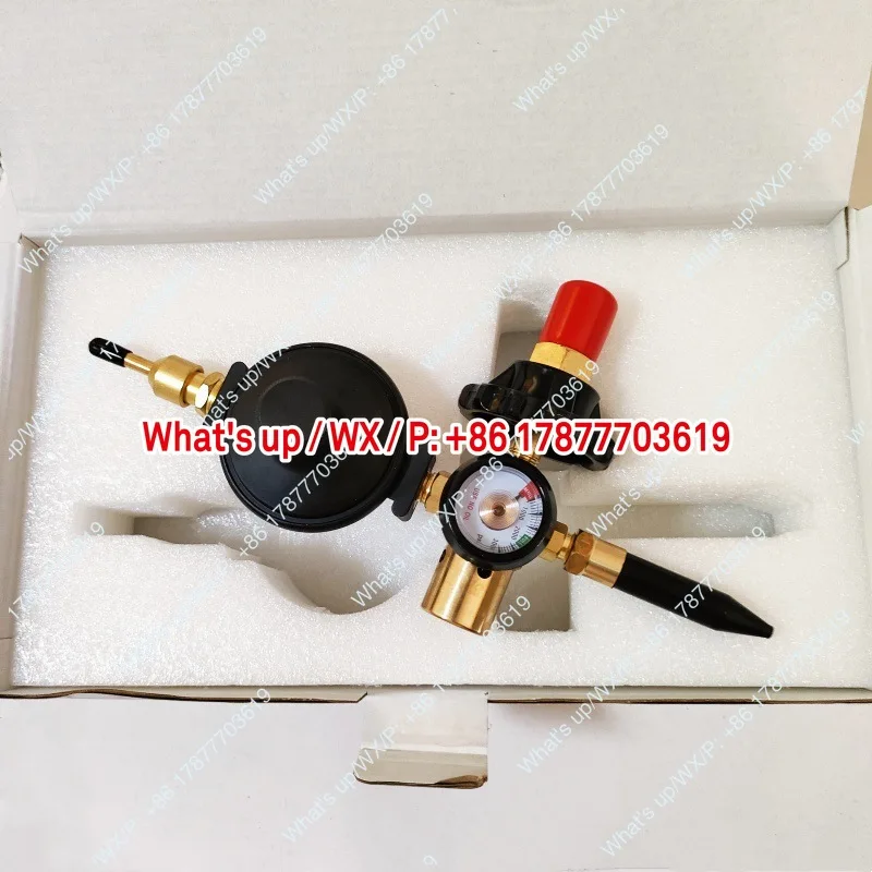 Large all-copper handwheel with watch balloon inflator decompressor helium decompressor