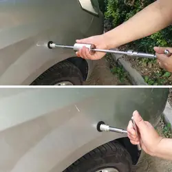 Universal Car Dent Puller Metal Dent Repair Tool 10pcs Car Dent Repair Tool Kit Powerful Auto Dent Remover Large Small Dents