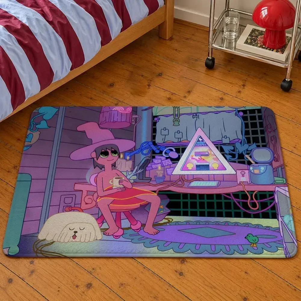 Gospel Floor Mat The Soft Midnight Flannel Duncan Entrance Doormat Non-Slip Series Washable Rug Bedroom Clancy Home Decor