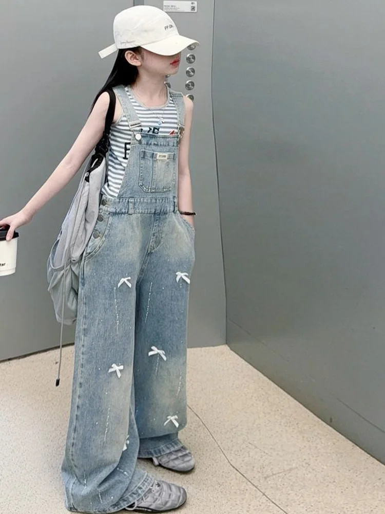salopette-en-jean-decontractee-a-nœuds-pour-filles-ensemble-deux-pieces-tendance-et-elegant-pour-l'ete-par-bakuxia-respirant-et-leger