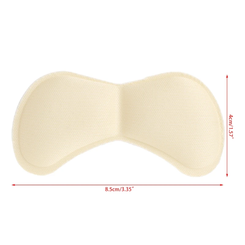 Solette in silicone 1 paio per scarpe cuscinetti in gel per cura dei piedi cuscinetti per solette in gel per tallone