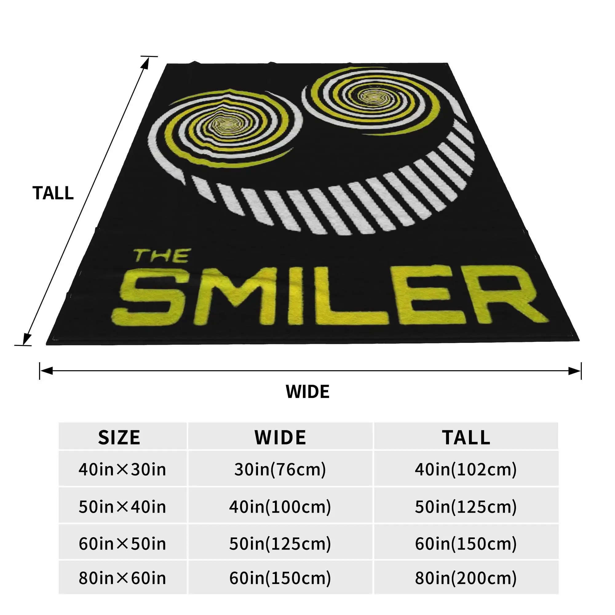 Flannel Throw Blanket The Smiler Alton Towers Merch Uk Active Warm Plush Blankets Soft Bedding for Bed Living room Home Travel