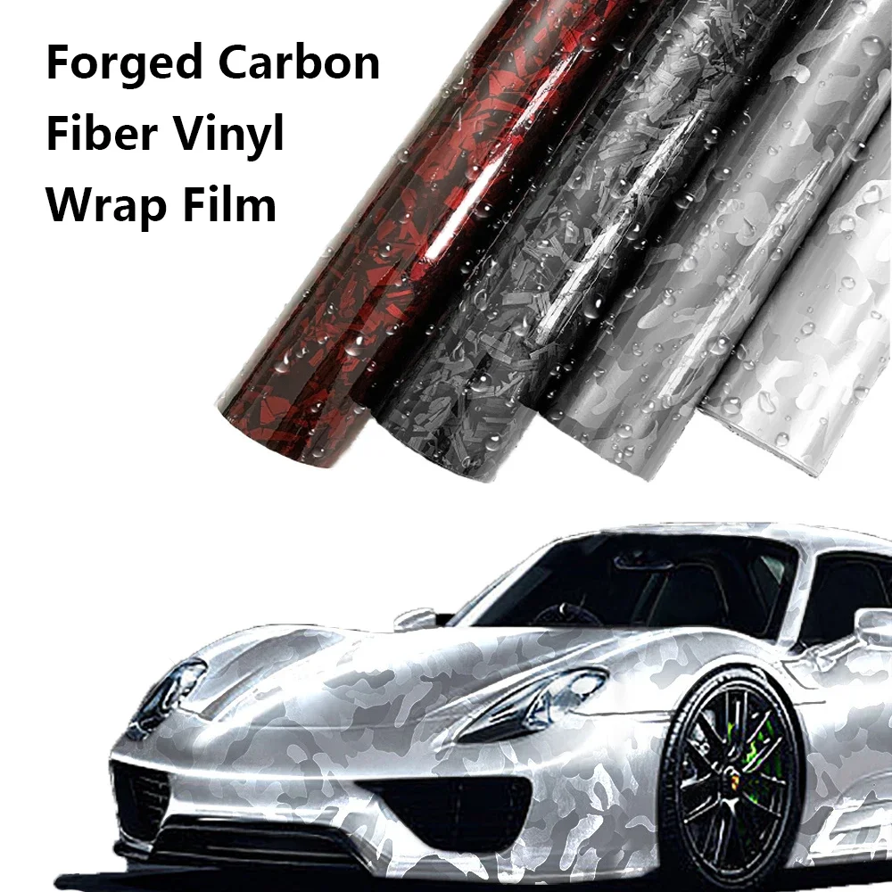 Carbon Fiber Film Car Stickers Scratches Resistant Films Waterproof Flower Carbon Vinyl Film for Laptop Skin DIY Car Accessories