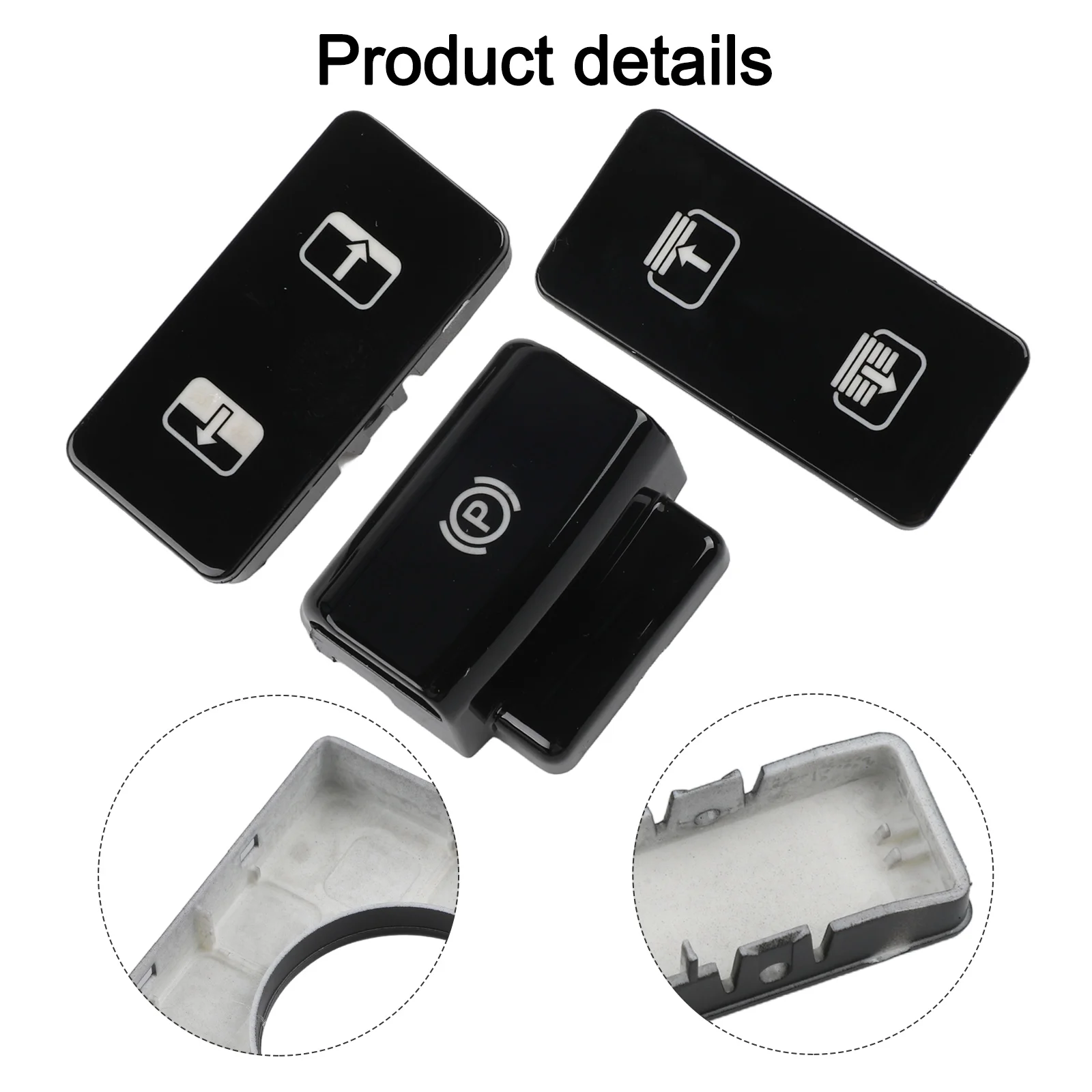 

Button Cover Accessory Switch Button Cover Fits Models 2013-2017 OEM Part Number Not Applicable Car Modification