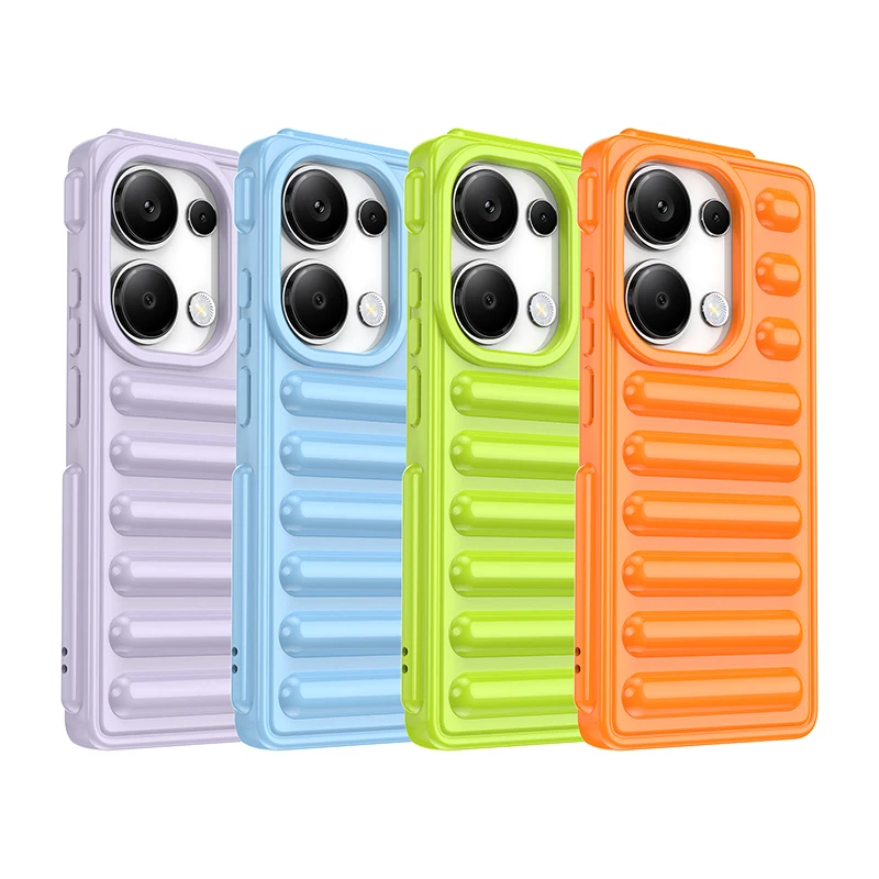 Capsule Case For Redmi Note 13 Pro 4G Cover Redmi Note 13 Pro Funda Coque Armor Anti-drop Soft TPU Back Bumper Redmi Note 13 Pro