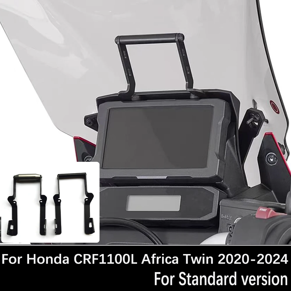 

Motorcycle Accessories For HONDA CRF1100L Africa Twin CRF 1100L 2020-2024 Bracket GPS Board Bracket Mobile Phone Holder USB