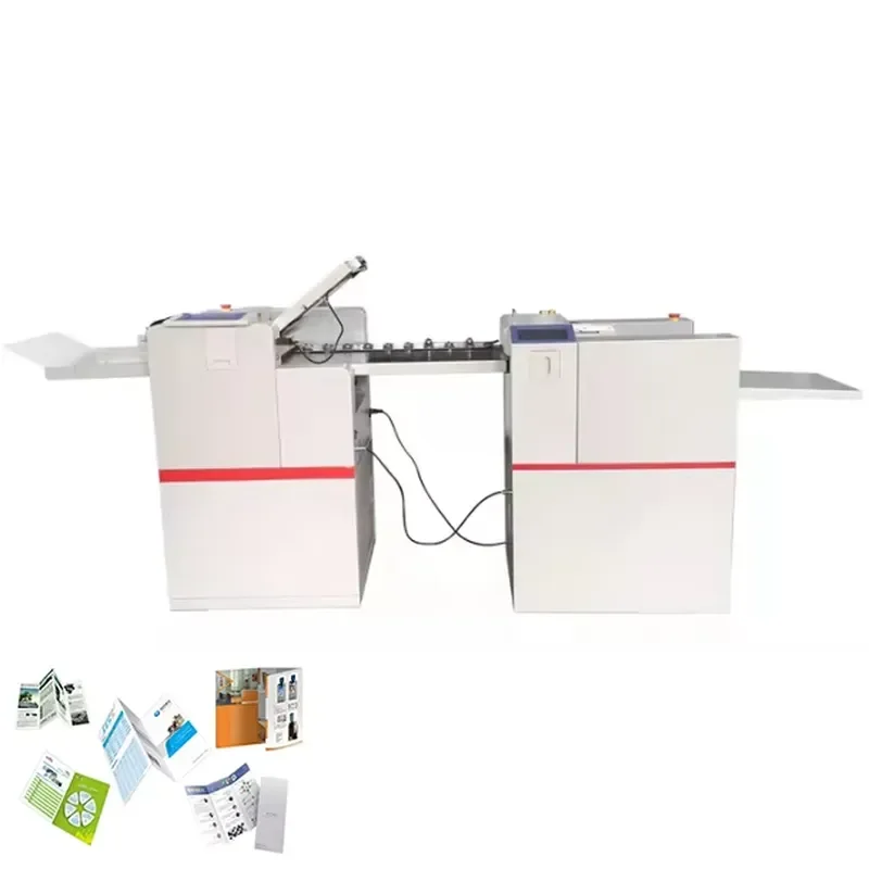 2026 CE Automatic Electric Digital Invoice Paper Creaser Perforating Machine Paper Creasing Folding Machine Paper Sheet