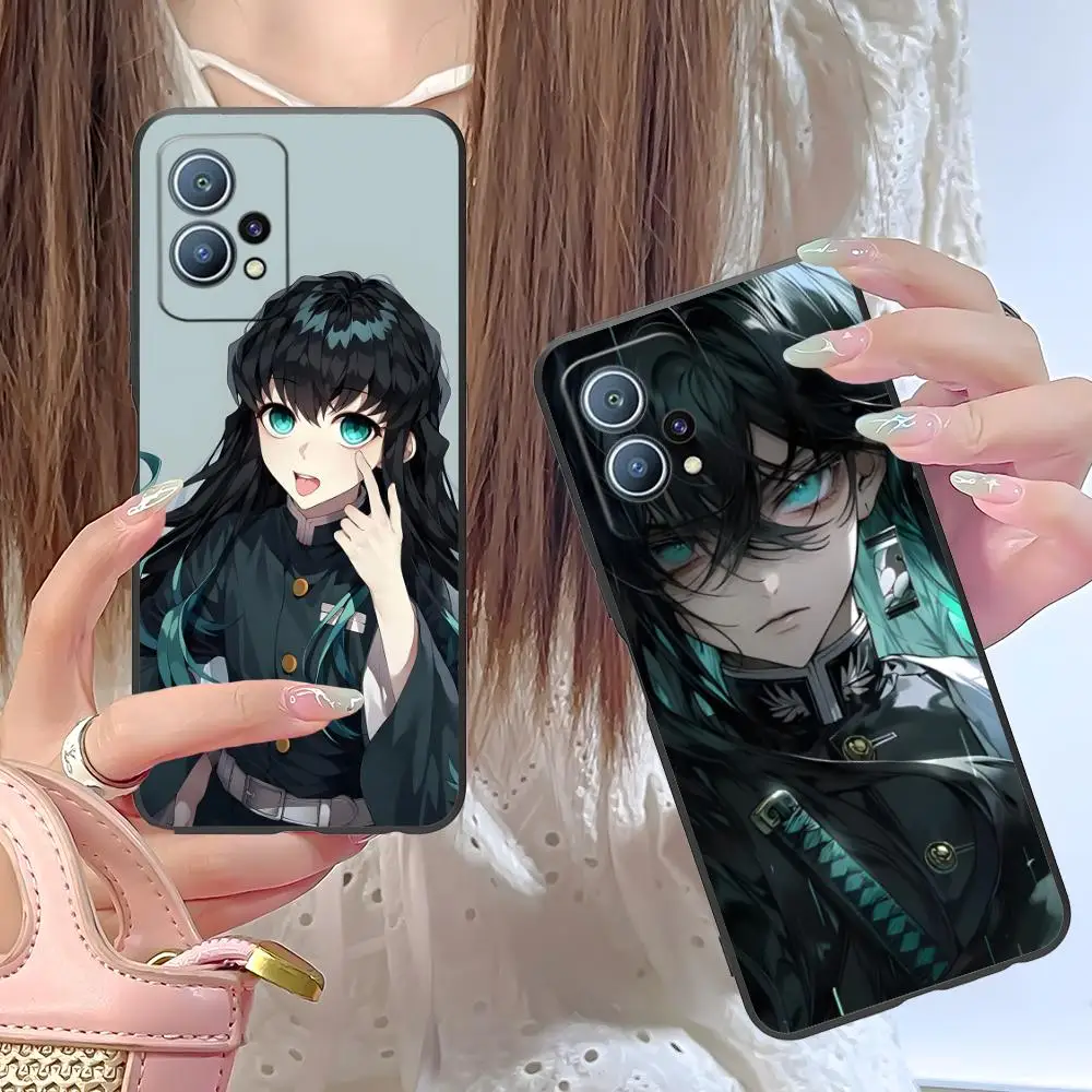 Funda de teléfono Blade Extinction Muichiro para Huawei P60 P50 P40 P30 P20 P10 P9 P8 Pro Lite Plus, funda suave de TPU a prueba de golpes
