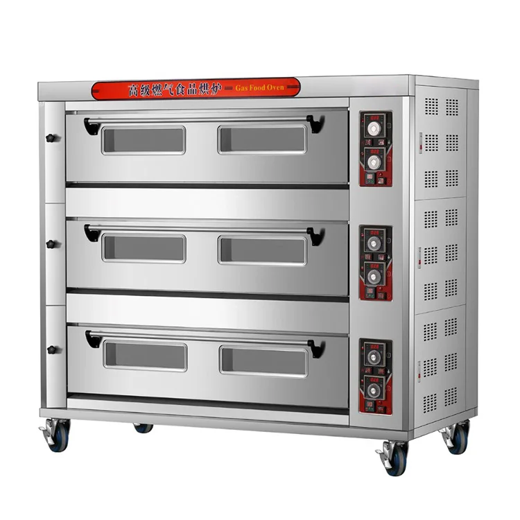 

Commercial 3 Deck Oven 12-Tray G.a.s And Electric Baking Ovens For Sale