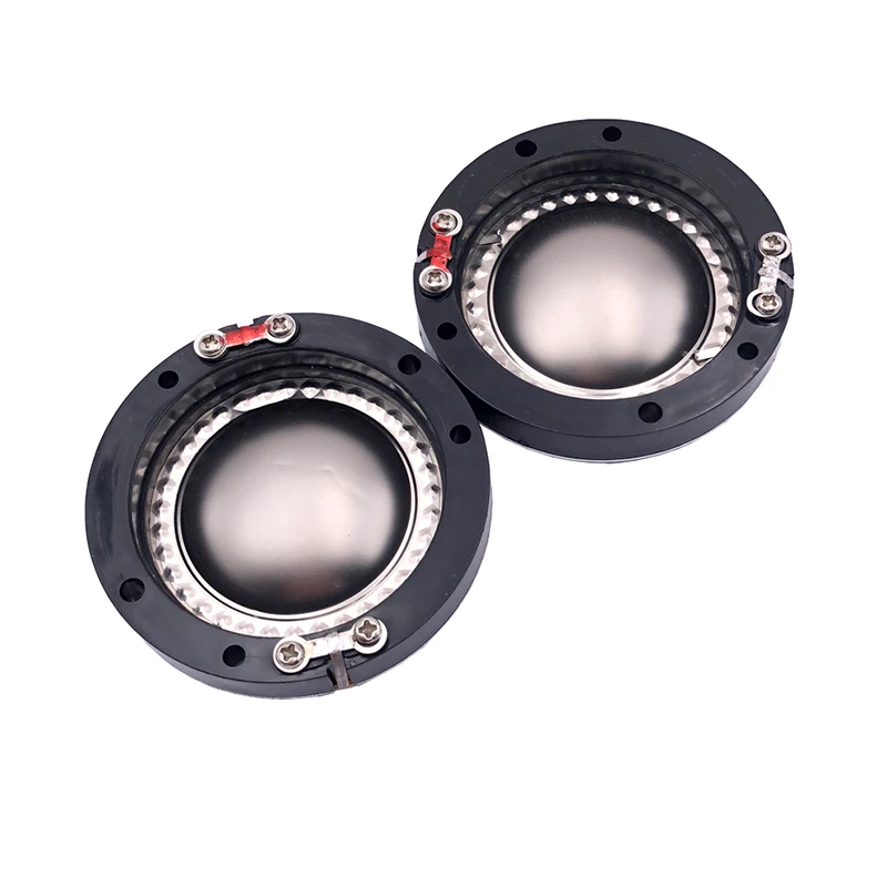 Tenghong 2 قطعة 44.4 مللي متر ثلاثة أضعاف صوت لفائف التيتانيوم فيلم الأسلاك النحاسية المستديرة ل مكبر الصوت المتكلم إصلاح أجزاء الملحقات الجمعية لتقوم بها بنفسك