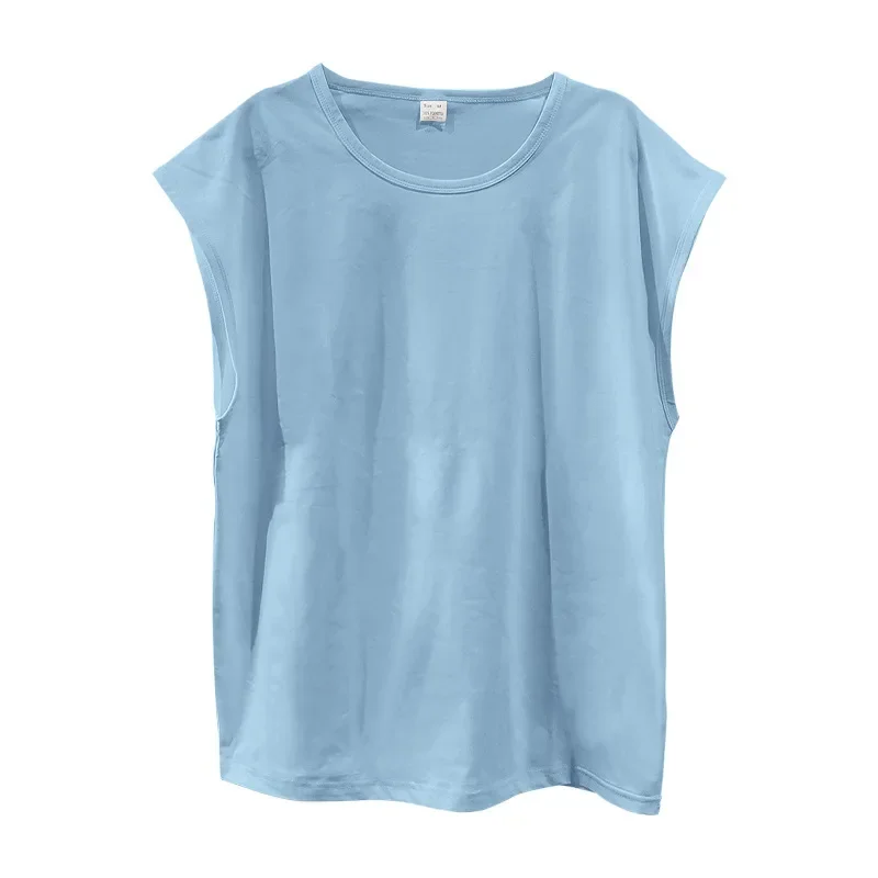 Cross-Border Herrenbekleidung Sommer Neues Ärmelloses T-Shirt Jugendliche Lässige Lockere Dünne Weste für Männer – Detail 12