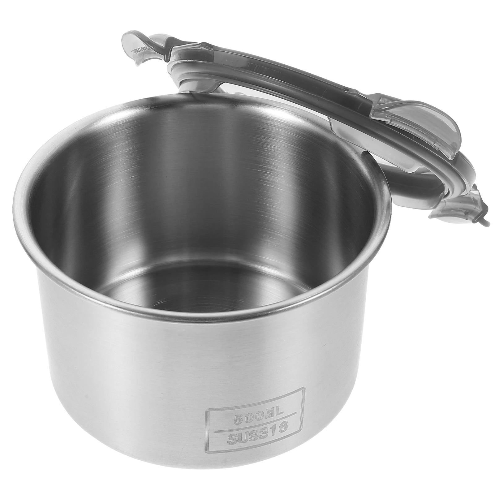 

Stainless Steel Airtight Storage Jar Container For Coffee Beans Sugar Flour Kitchen Pantry Pet Food Rice Cereal Holder Reusable