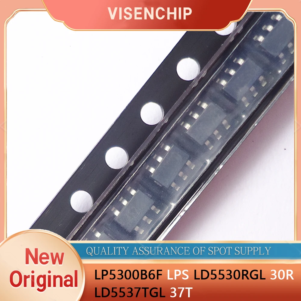 10 piezas nuevo Original LP5300B6F LP5300 LPS LD5530RGL LD5530 30R LD5537T LD5537 37 37T SOT23-6