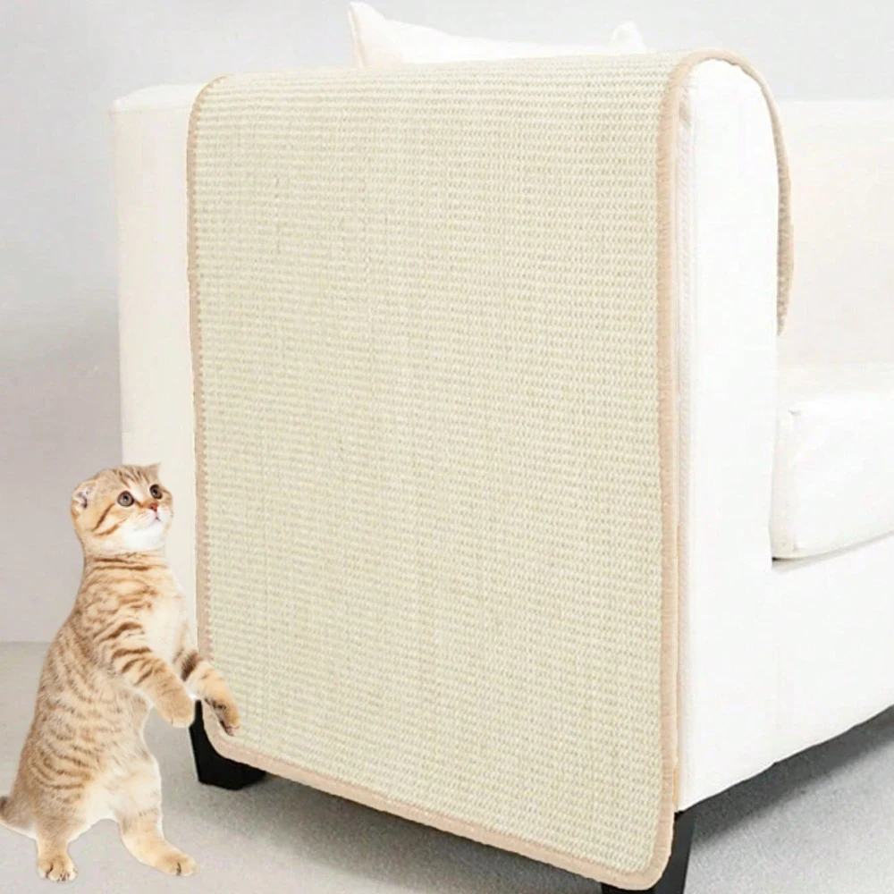 Cat Scratch Couch Protect Mat Cat Scraper for Cats Tree Scratching Post Cat Scratcher Sofa Mats Furniture Protector Cat Supplies