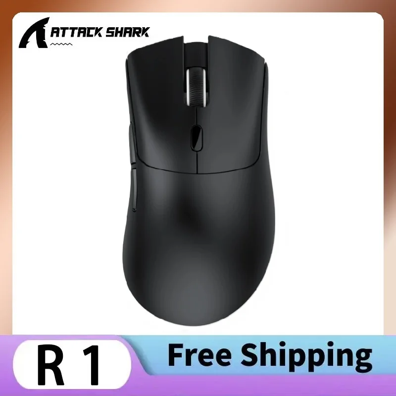 

Проводная беспроводная мышь Attack Shark R1, 18000dpi, 1000 Гц, тройное соединение PAW3311, макро игровая мышь для ПК, ноутбука, компьютера, планшета