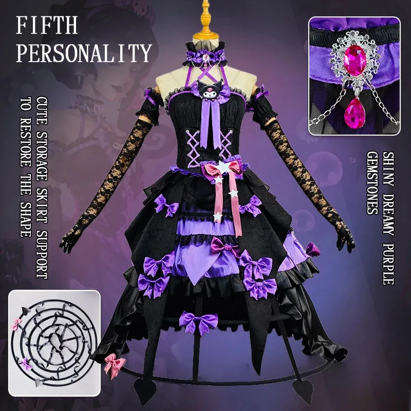 

Bloody Queen Mary Cosplay Game Identity Bloody Queen Cosplay Costume Party Uniform Lolita Dress Carnival Anime Role Play Suits