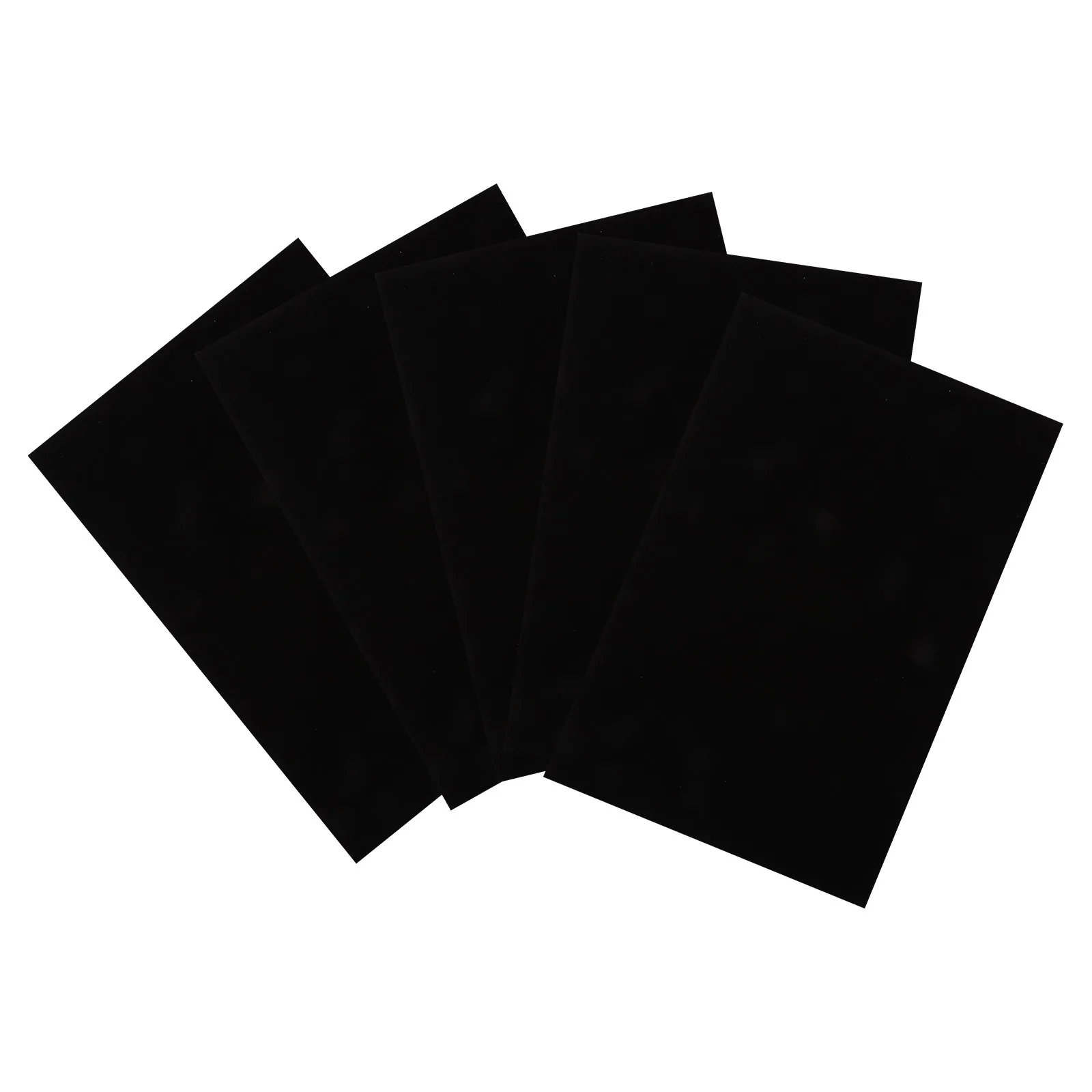 

5 Self Stick Felt Sheets Jewelry Box Liner Packaging Lining Material Smooth Supple Bright Color Easy Peel Clean Removal Drawer