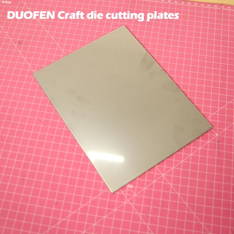 DUOFEN METAL CUTTING DIES die cutting stainless steel plates Acrylic plates for die cutting machine 2021 new