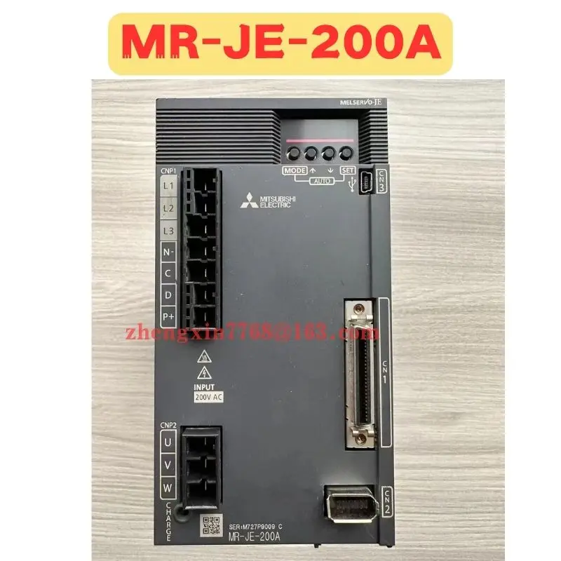 

Second-hand Servo Drive MR-JE-200A MR JE 200A Normal Function Tested OK