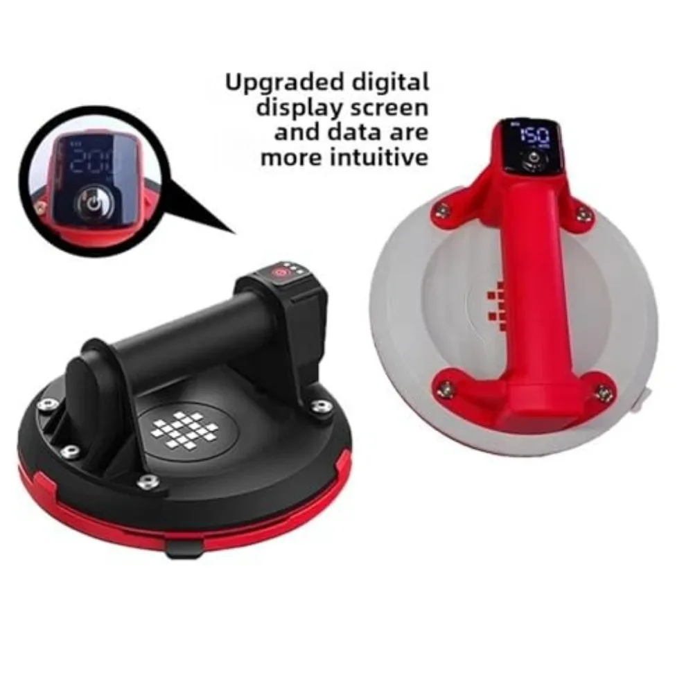 

Электрическая вакуумная присоска с цифровым дисплеем, автоматической подачей воздуха, для тяжелых грузов, для керамической плитки, стекла, ветровых стекол