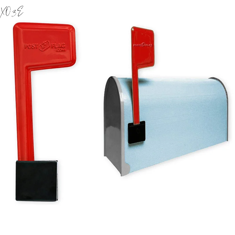 Professional Mailbox Flag, Galvanized Steel Mailbox Replacement Flag Kit, Upgrade Sinking-Fixed Design And Multiple Installation