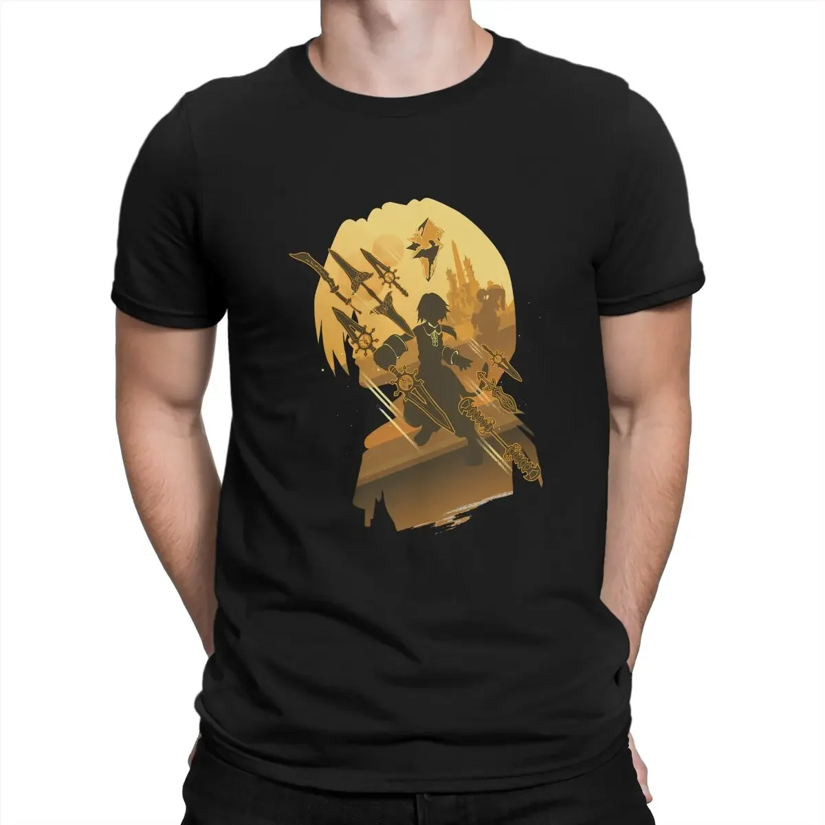 Final Fantasy Protagonist Zidane T Shirt Punk Men Tees Summer Clothing Polyester Crewneck TShirt