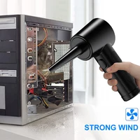 Plumero de aire inalámbrico eléctrico, 51000RPM, pistola de polvo inalámbrica, soplador de aire comprimido, potente secador de pelo, limpieza del teclado del ordenador