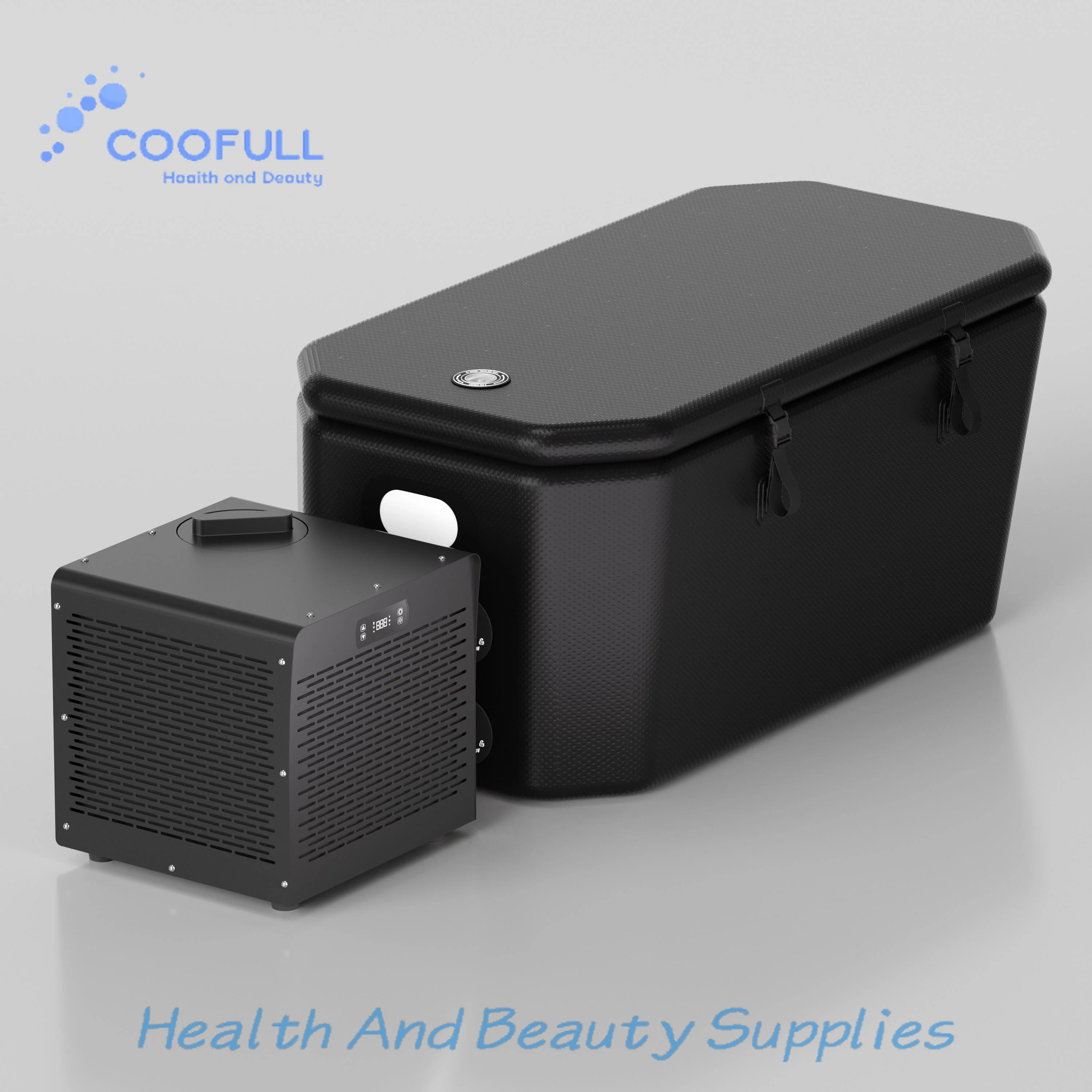 Coofull Ice Bath Set Super Strong Inflatable Cold Plunge Bathtub One-click Operation Ice Bath with Chiller Filter Ozone