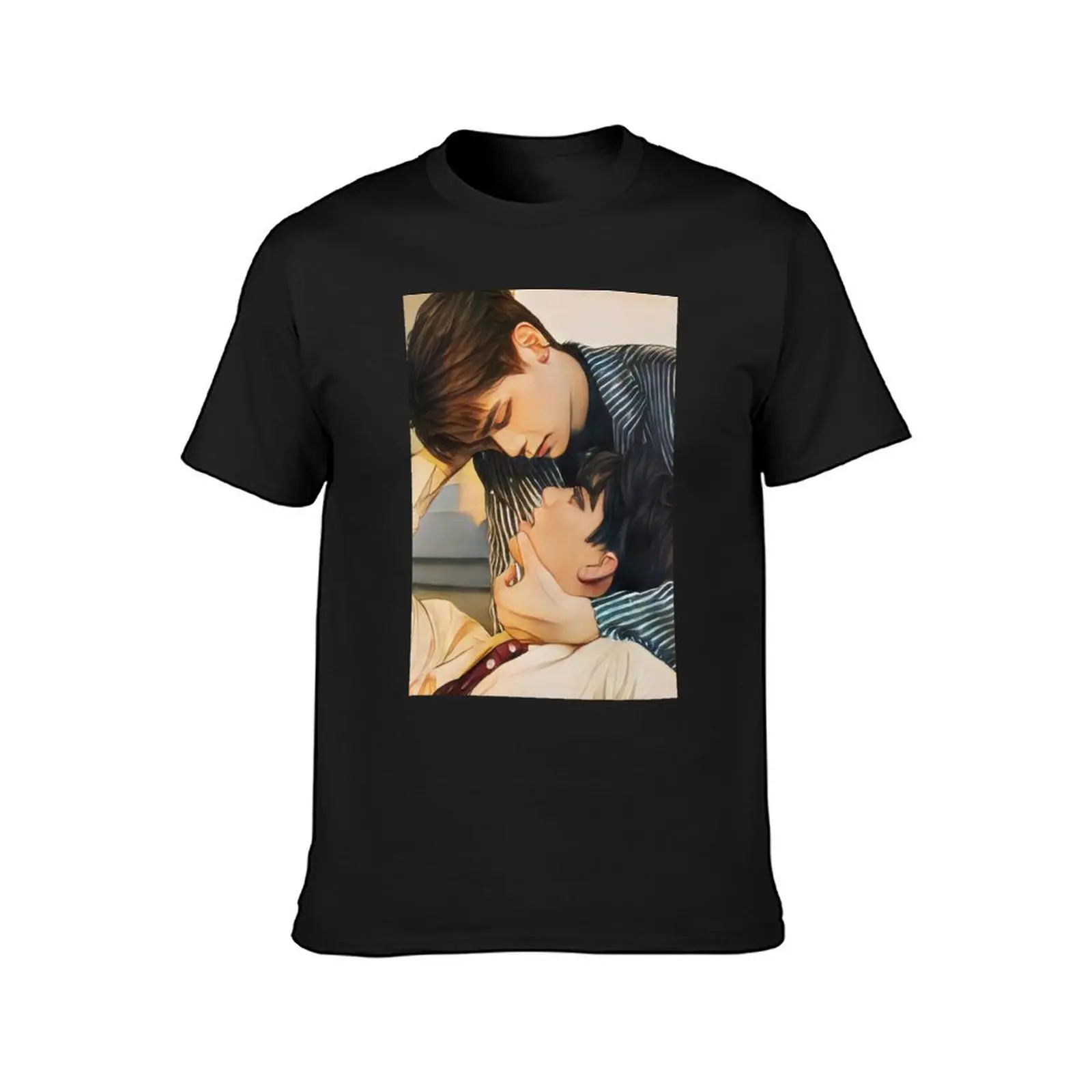 Prapai Sky Fortpeat Love sea the series Love in the air thai bl series couple cute hot boys love T-Shirt