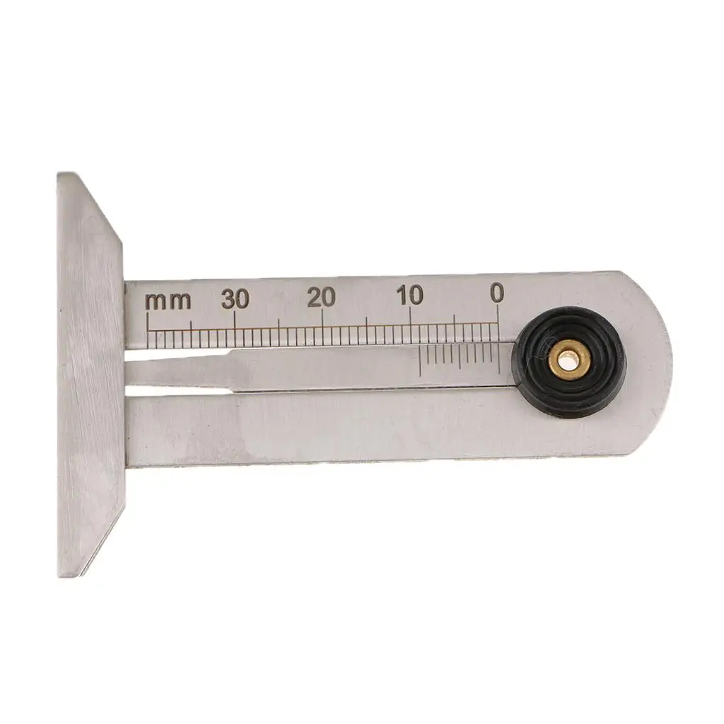 Car SUV Wheel Tyre Tread Depth Ruler Gauge 0-30mm Wheel Care