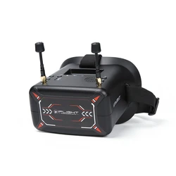 Occhiali iFlight da 4.3 pollici FPV 40CH 5.8GHz con funzione DVR batteria integrata da 3.7V/2000mAh per parte FPV