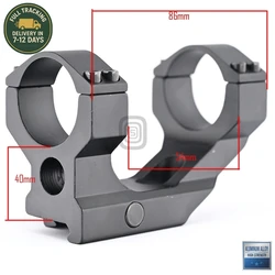 Shooin Scope Ring Mount With 21mm Rail Mount Base For 30mm Tube Riflescope Optics Scope M1407