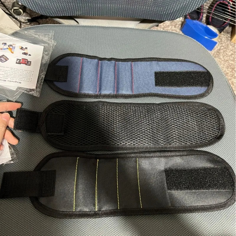 أداة تنظيم المعصم للأظافر بالشفط المغناطيسي القوي، أدوات حديدية مغناطيسية قوية، ملحقات المسمار، سوار معصم مغناطيسي