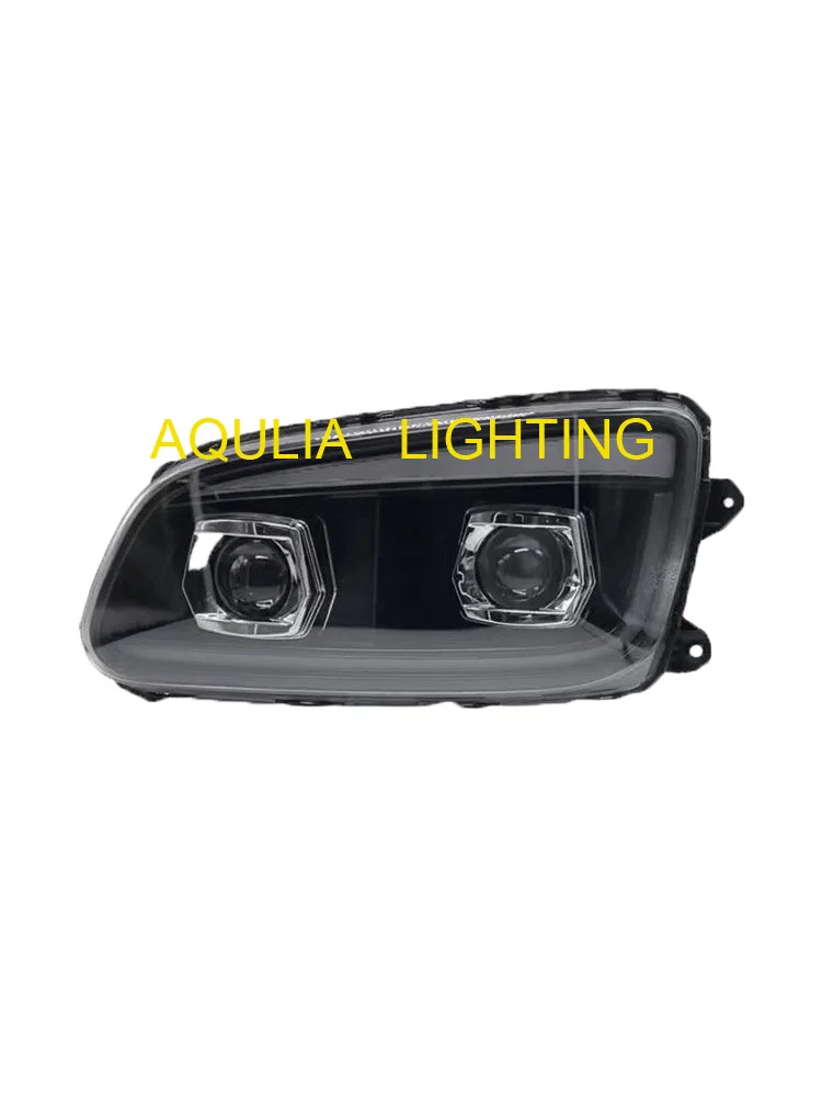 1 Pair FULL LED Head Lamp Fit For HINO 700 Truck HeadLight