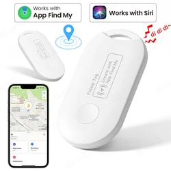 Mini rastreador GPS que funciona con iOS, Find My APP, MFI, buscador de llaves de etiqueta inteligente, localizador Global antipérdida para billetera, equipaje de coche, etiqueta de Mascota