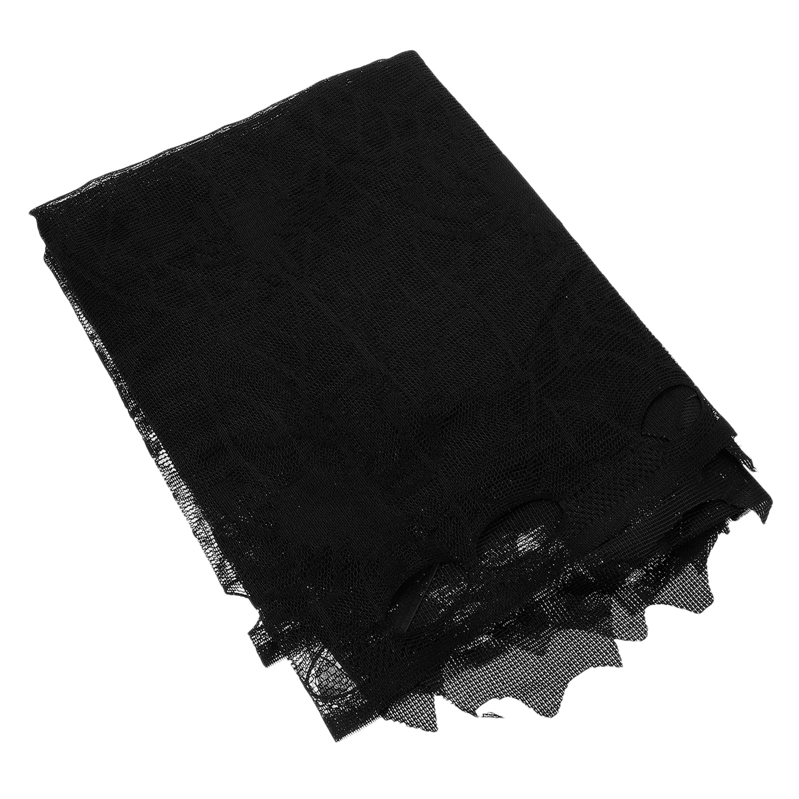 Halloween Window Valance Fireplace Cloth Decor Decorate Child Black Out Curtain