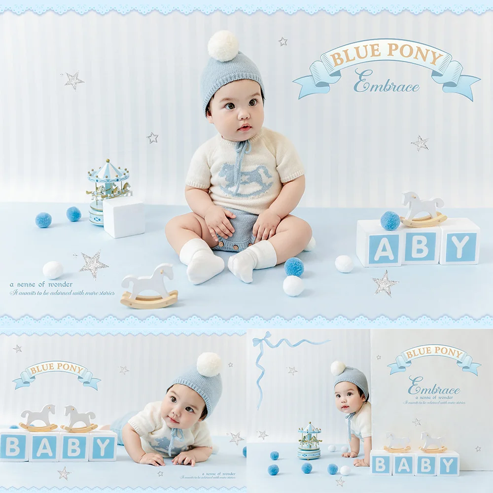 incantevole-set-di-accessori-per-fotografia-neonato-a-tema-pony-blu-costume-in-maglia-per-bambini-lettere-in-legno-e-carosello-per-servizi-fotografici-in-studio