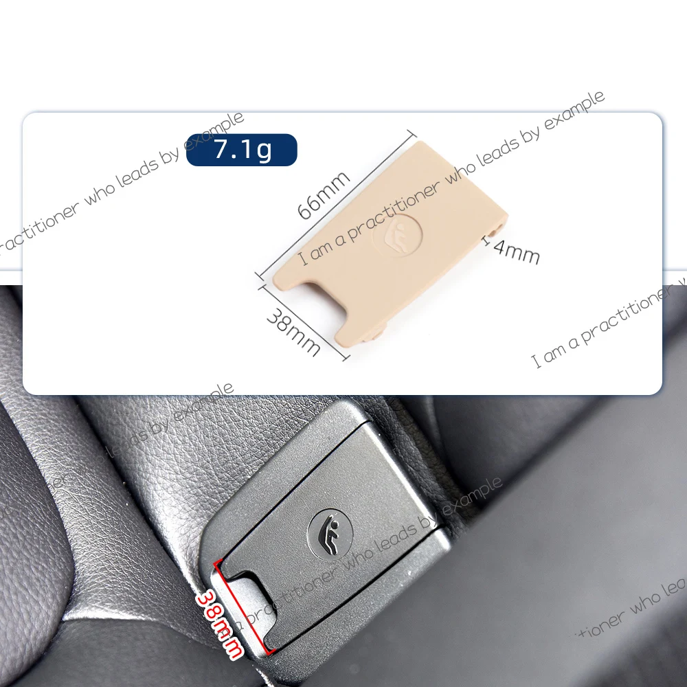 For BMW Series 1 F52 Durable Car Rear Seat Hook ISOFIX Cover Child Restraint Rear Seat Slot Trim Cover 2017-2021