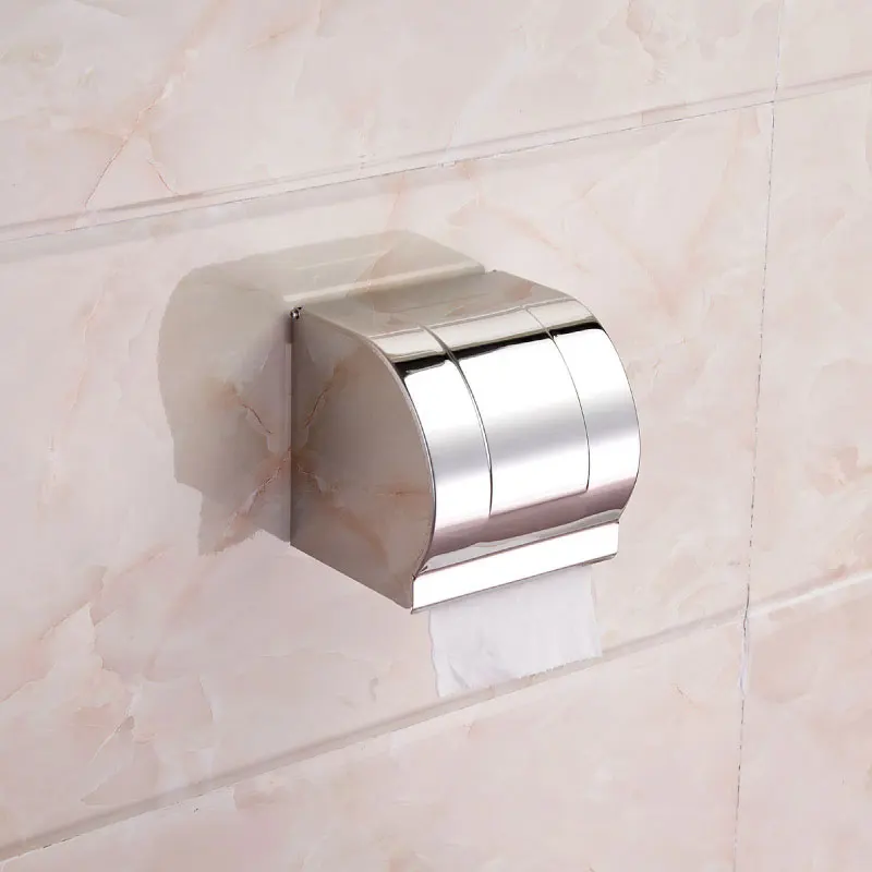 

Держатель для туалетной бумаги в ванной комнате Держатель для рулона туалетной бумаги из нержавеющей стали Настенный держатель для салфеток Водонепроницаемый держатель для туалетной бумаги