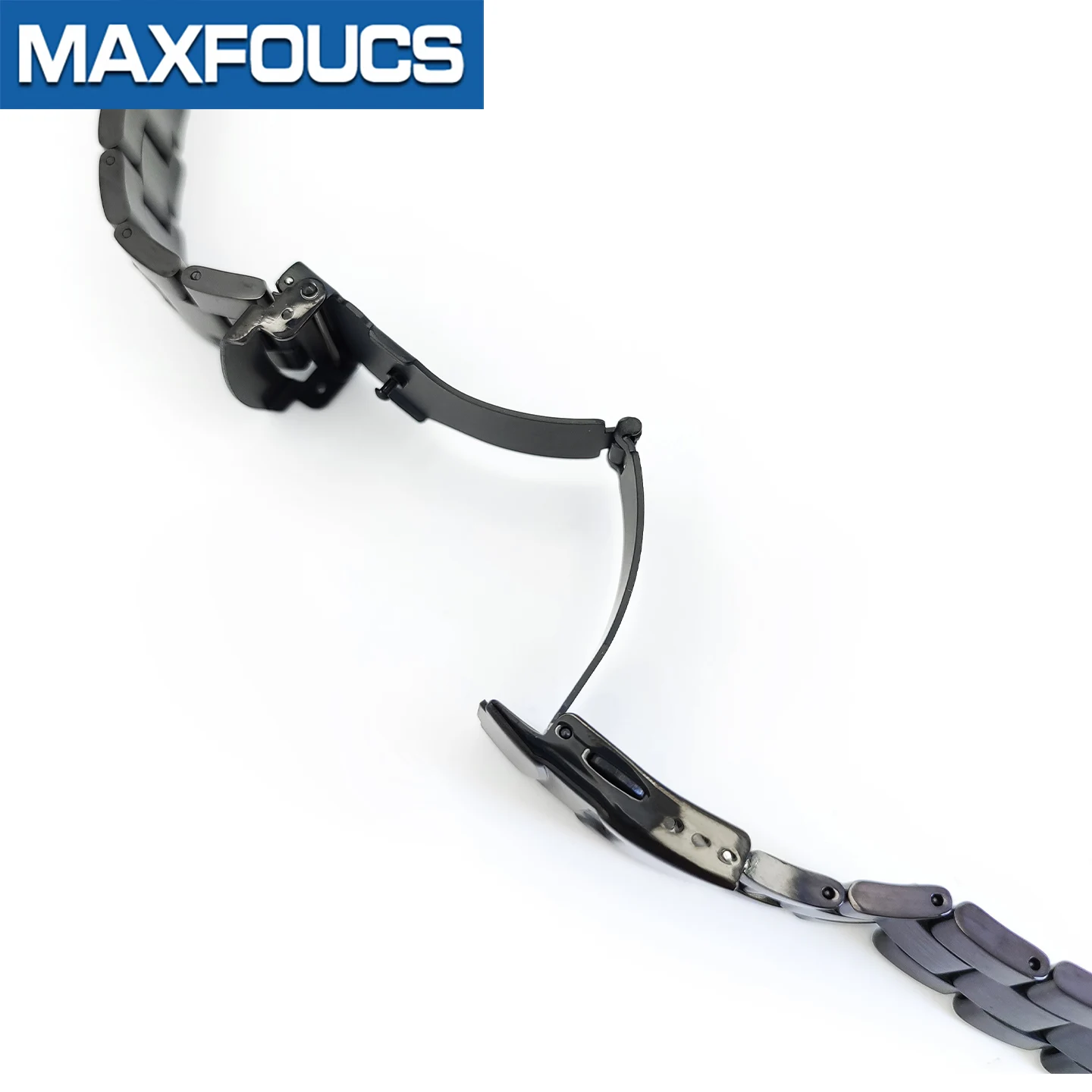 22mm Uhrenarmband für SKX007 Taucheruhr, Edelstahl, gebürstet, gebogen, mit massiven/hohlen Endgliedern, Uhrenband-Zubehör – Detail 10