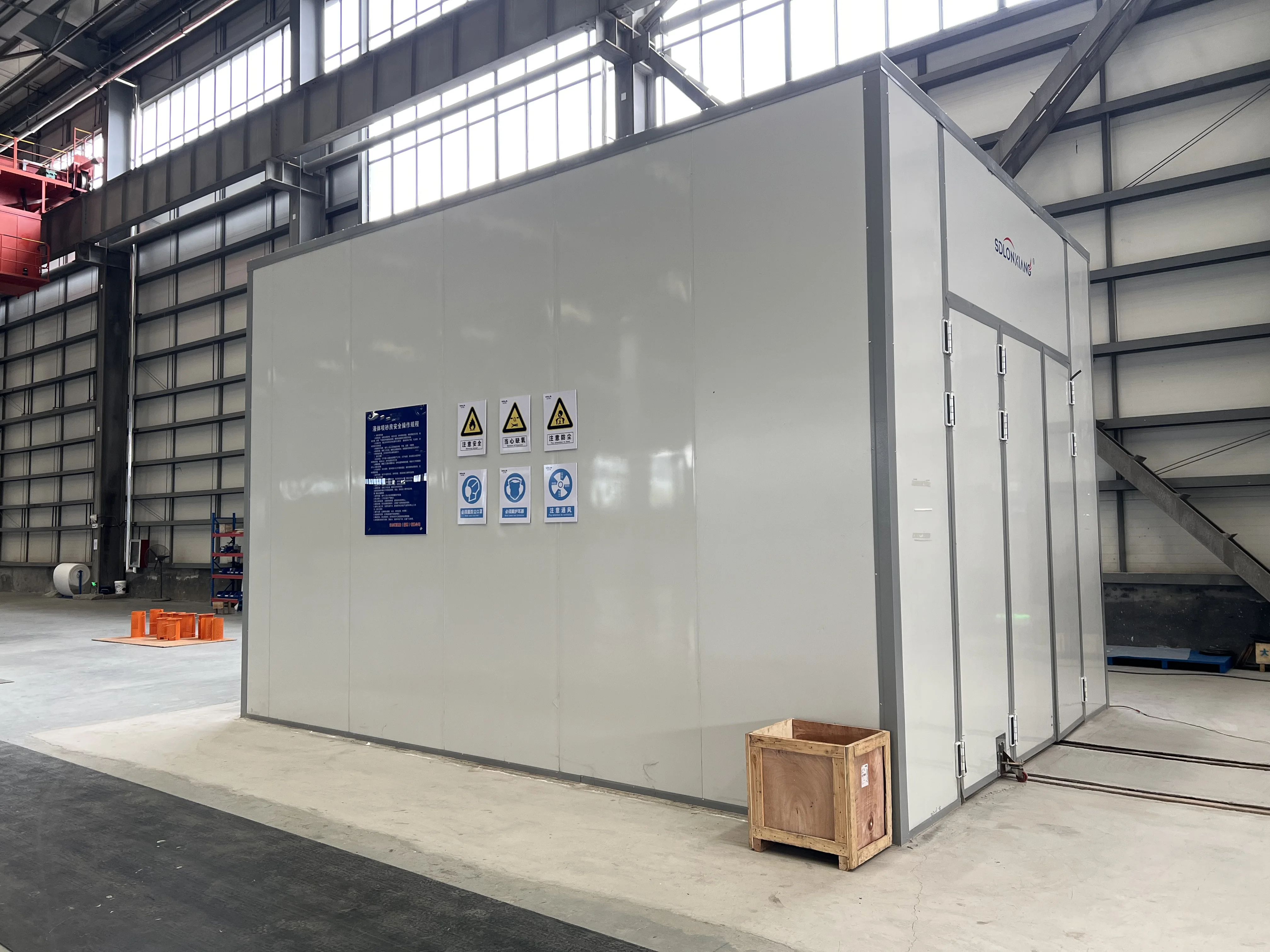 Designer Customized Large Paint Booth Update Thick Wall Panel Electric Diesel Gas Heating Car Paint Spray