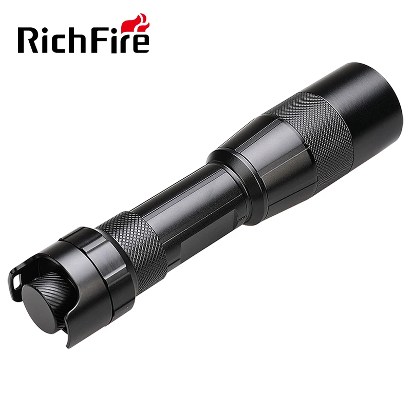 RichFire SFC-025 Dimmer Led Flashlight Laser 940 Ir Infared 850nm ZoomTorch by 18650 Battery for Hunting Camping Fishing